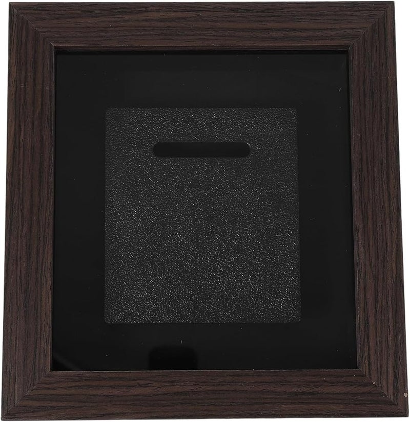 حامل ميدالية خشبي صندوق الظل 16 8x15 7x4 5 سم للشارات ورق سباق الماراثون الجوائز ديكور الحائط - Image 1